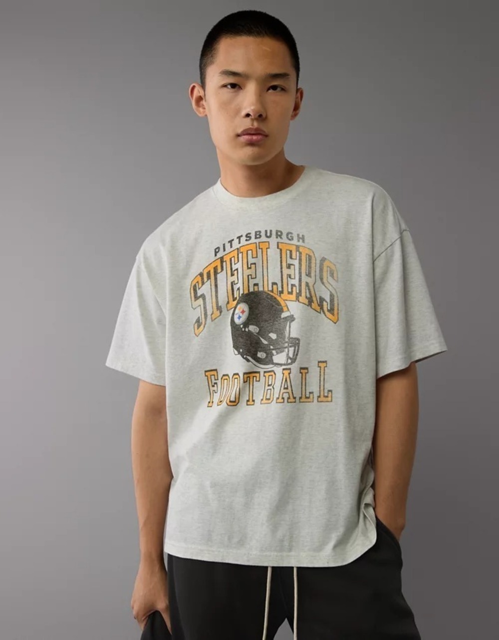 NFL Boxy Pittsburgh Steelers Graphic TShirt